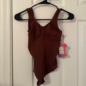 YITTY Chocolate Brown Bodysuit